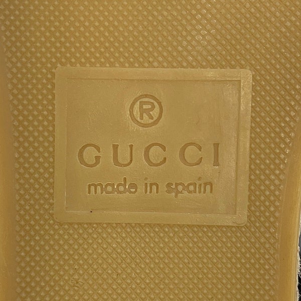 グッチ エスパドリーユ 2.0 GGマーモント レディースサイズ34 1/2 551890 GUCCI 靴 黒