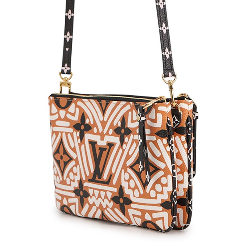 ルイヴィトン ショルダーバッグ モノグラム/LVクラフティ ポシェット・ドゥーブル ジップ M69488 LOUIS VUITTON  2way