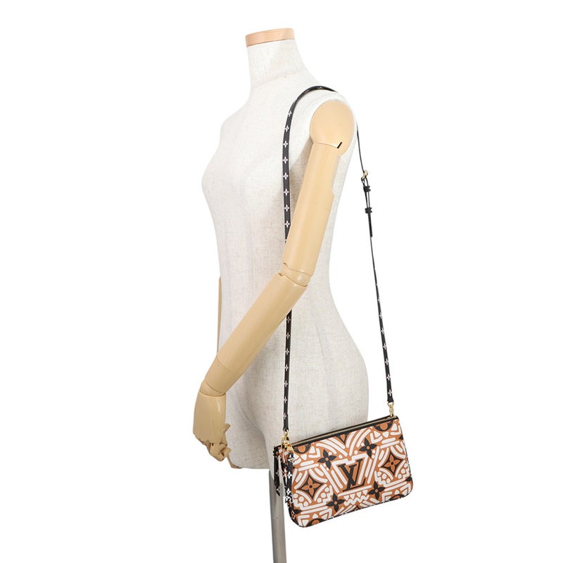 ルイヴィトン ショルダーバッグ モノグラム/LVクラフティ ポシェット・ドゥーブル ジップ M69488 LOUIS VUITTON  2way