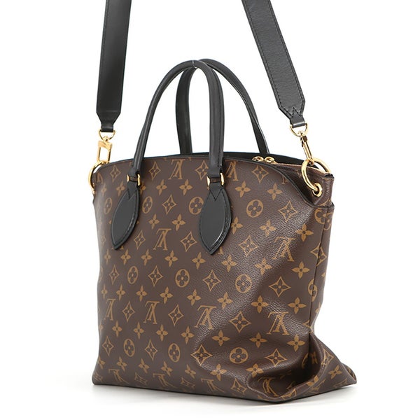 ルイヴィトン ハンドバッグ モノグラム フラワージップドトート MM M44347 LOUIS VUITTON 2way