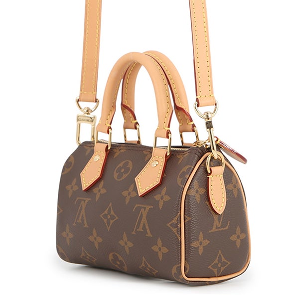 ルイヴィトン ハンドバッグ モノグラム ナノ・スピーディ M81085 LOUIS VUITTON ヴィトン バッグ 2way ショルダーバッグ
