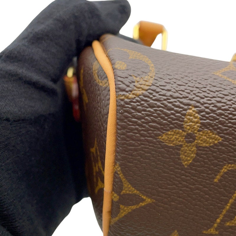 ルイヴィトン ハンドバッグ モノグラム ナノ・スピーディ M81085 LOUIS VUITTON ヴィトン バッグ 2way ショルダーバッグ