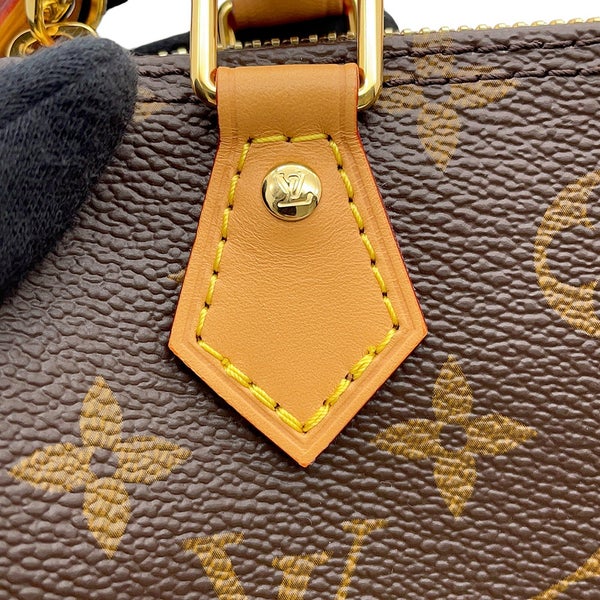 ルイヴィトン ハンドバッグ モノグラム ナノ・スピーディ M81085 LOUIS VUITTON ヴィトン バッグ 2way ショルダーバッグ