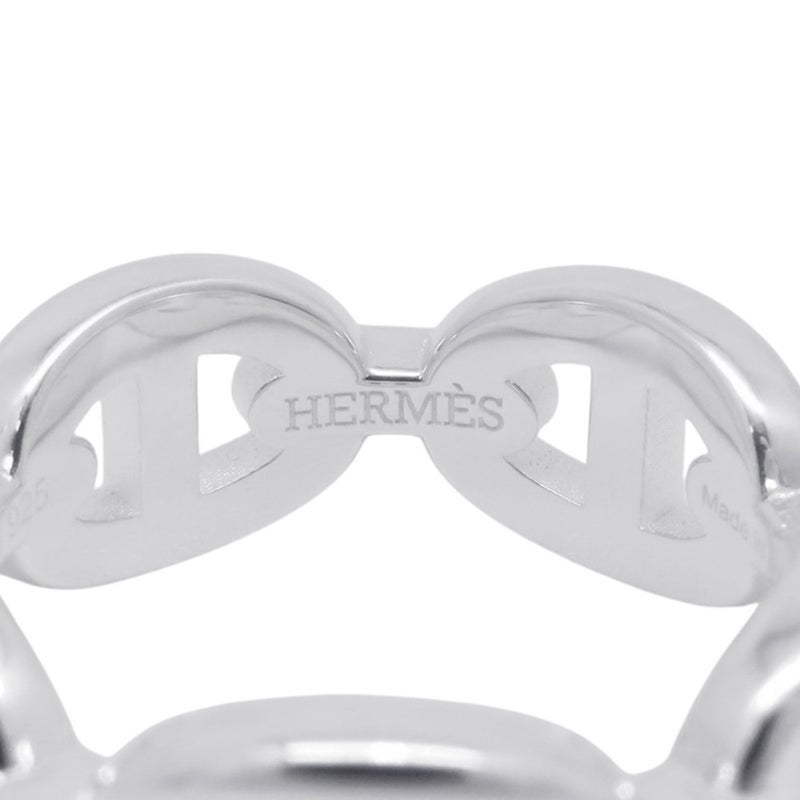 エルメス リング シェーヌダンクル アンシェネPM Enchainee SV925シルバー リングサイズ52 HERMES ジュエリー