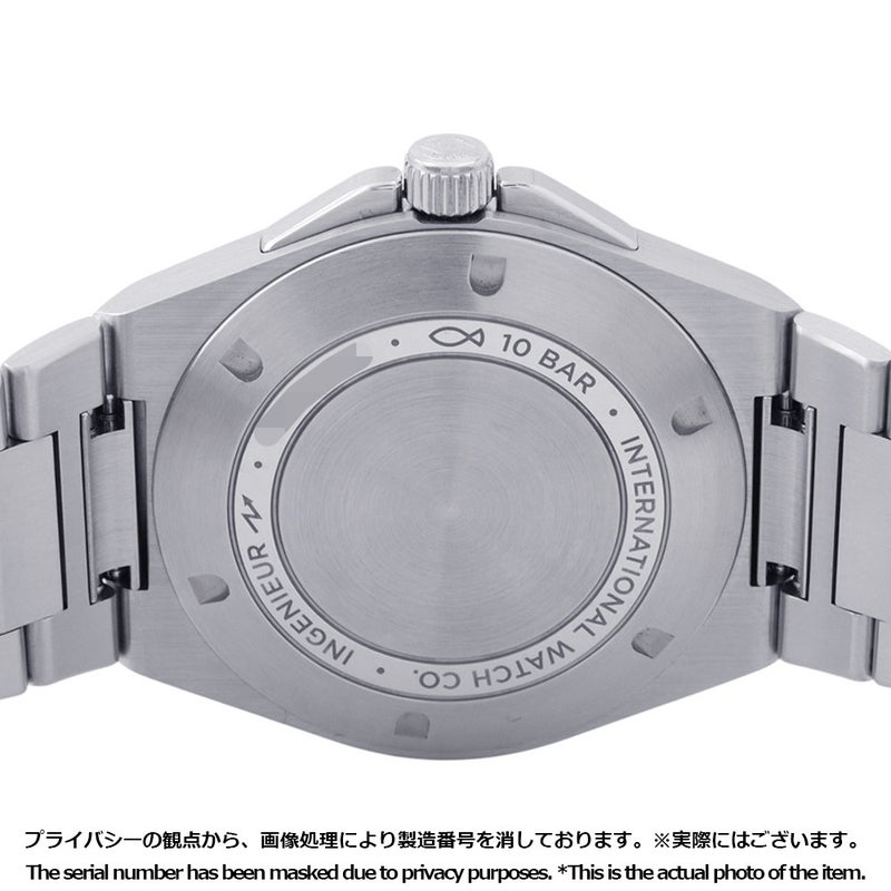 IWC インヂュニア オートマティック IW328903 腕時計 ウォッチ アクア文字盤