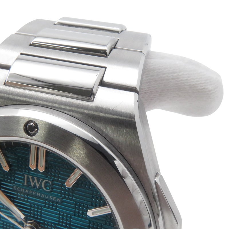 IWC インヂュニア オートマティック IW328903 腕時計 ウォッチ アクア文字盤