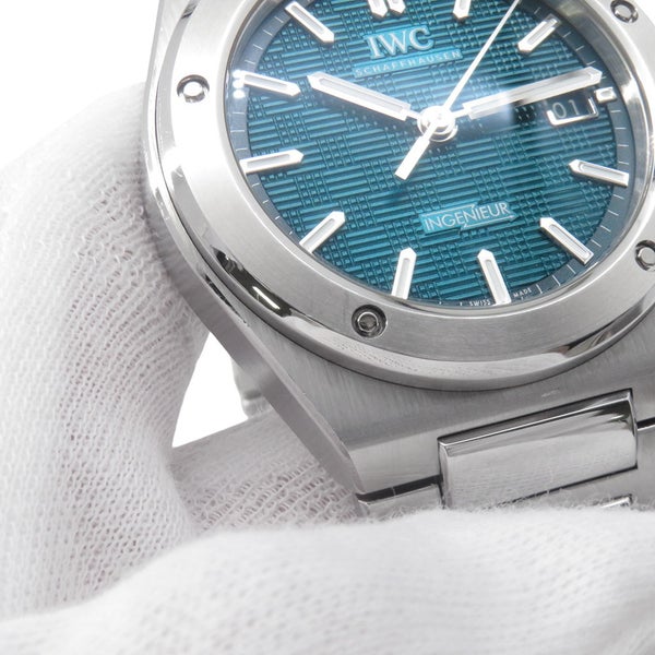 IWC インヂュニア オートマティック IW328903 腕時計 ウォッチ アクア文字盤