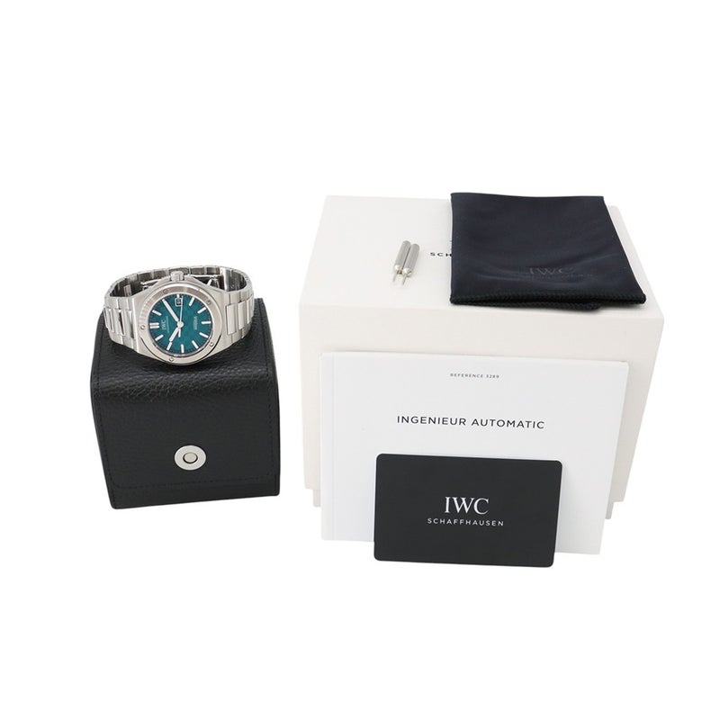 IWC インヂュニア オートマティック IW328903 腕時計 ウォッチ アクア文字盤