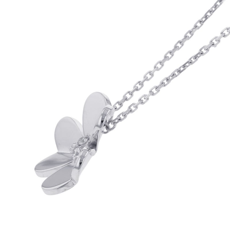ヴァンクリ ネックレス フリヴォル ペンダント ラージモデル ダイヤモンド 3P 計0.16ct K18WGホワイトゴールド VCARD25300