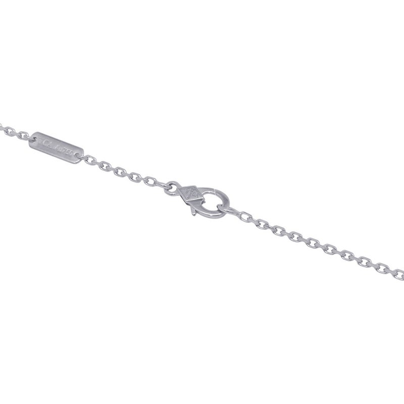 ヴァンクリ ネックレス フリヴォル ペンダント ラージモデル ダイヤモンド 3P 計0.16ct K18WGホワイトゴールド VCARD25300
