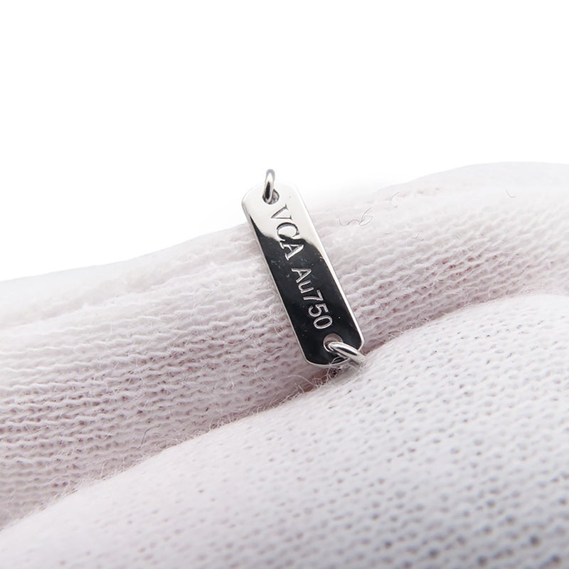 ヴァンクリ ネックレス フリヴォル ペンダント ラージモデル ダイヤモンド 3P 計0.16ct K18WGホワイトゴールド VCARD25300