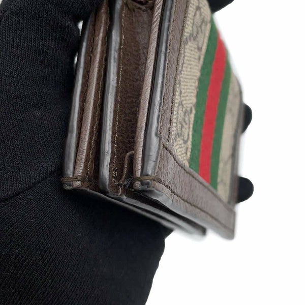 グッチ 二つ折り財布 オフィディア GG ミニウォレット 523155 GUCCI 財布
