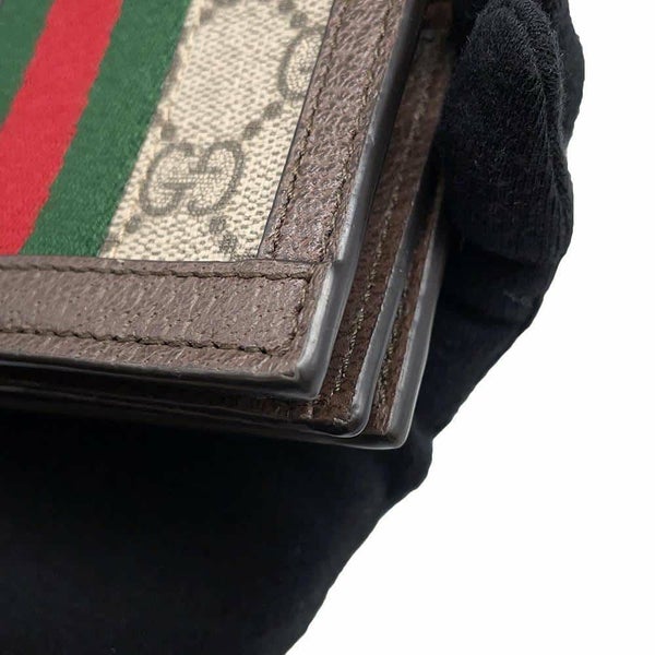 グッチ 二つ折り財布 オフィディア GG ミニウォレット 523155 GUCCI 財布