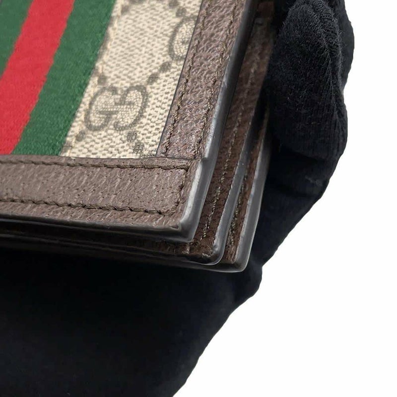 グッチ 二つ折り財布 オフィディア GG ミニウォレット 523155 GUCCI 財布