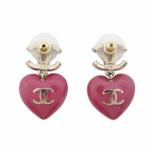 シャネル ピアス ココマーク ハート ラインストーン C 23 P ABA403 CHANEL アクセサリー