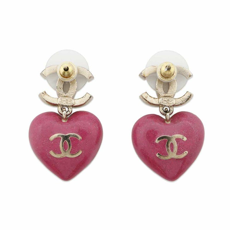 シャネル ピアス ココマーク ハート ラインストーン C 23 P ABA403 CHANEL アクセサリー