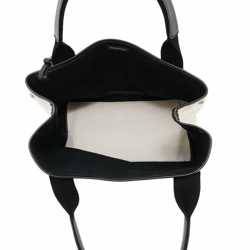 バレンシアガ トートバッグ ネイビーカバス S ポーチ付 339933 BALENCIAGA スモールサイズ バッグ 黒