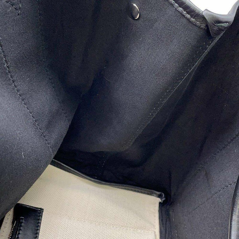 バレンシアガ トートバッグ ネイビーカバス S ポーチ付 339933 BALENCIAGA スモールサイズ バッグ 黒