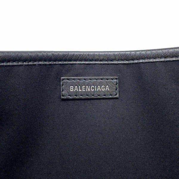 バレンシアガ トートバッグ ネイビーカバス S ポーチ付 339933 BALENCIAGA スモールサイズ バッグ 黒