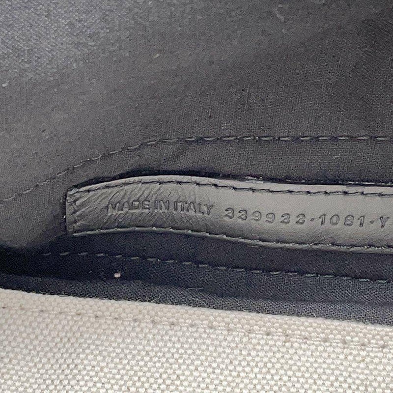 バレンシアガ トートバッグ ネイビーカバス S ポーチ付 339933 BALENCIAGA スモールサイズ バッグ 黒