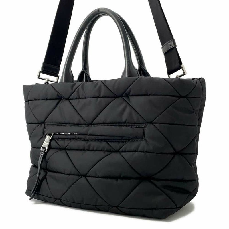 プラダ ハンドバッグ パデッド ナイロン スモール 1BG436 PRADA 2way 黒