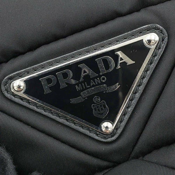 プラダ ハンドバッグ パデッド ナイロン スモール 1BG436 PRADA 2way 黒