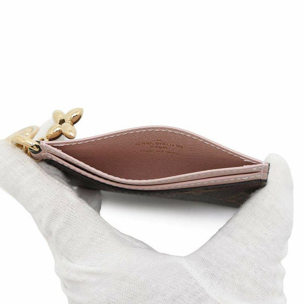 ルイヴィトン カードケース モノグラム ポルト カルト・LV チャーム M82739 LOUIS VUITTON