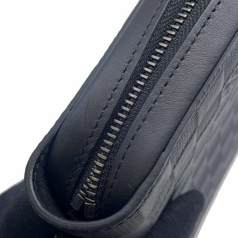ルイヴィトン 長財布 ダミエ・アンフィニ ジッピー XL オニキスN61254 LOUIS VUITTON ハンドル付き メンズ 黒