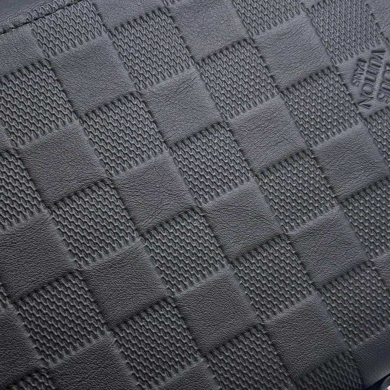 ルイヴィトン 長財布 ダミエ・アンフィニ ジッピー XL オニキスN61254 LOUIS VUITTON ハンドル付き メンズ 黒