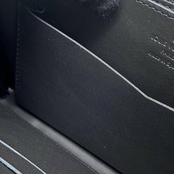 ルイヴィトン 長財布 ダミエ・アンフィニ ジッピー XL オニキスN61254 LOUIS VUITTON ハンドル付き メンズ 黒