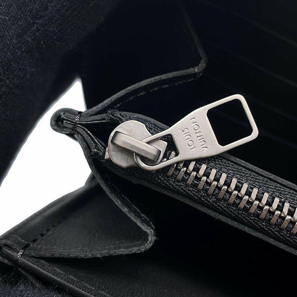 ルイヴィトン 長財布 ダミエ・アンフィニ ジッピー XL オニキスN61254 LOUIS VUITTON ハンドル付き メンズ 黒