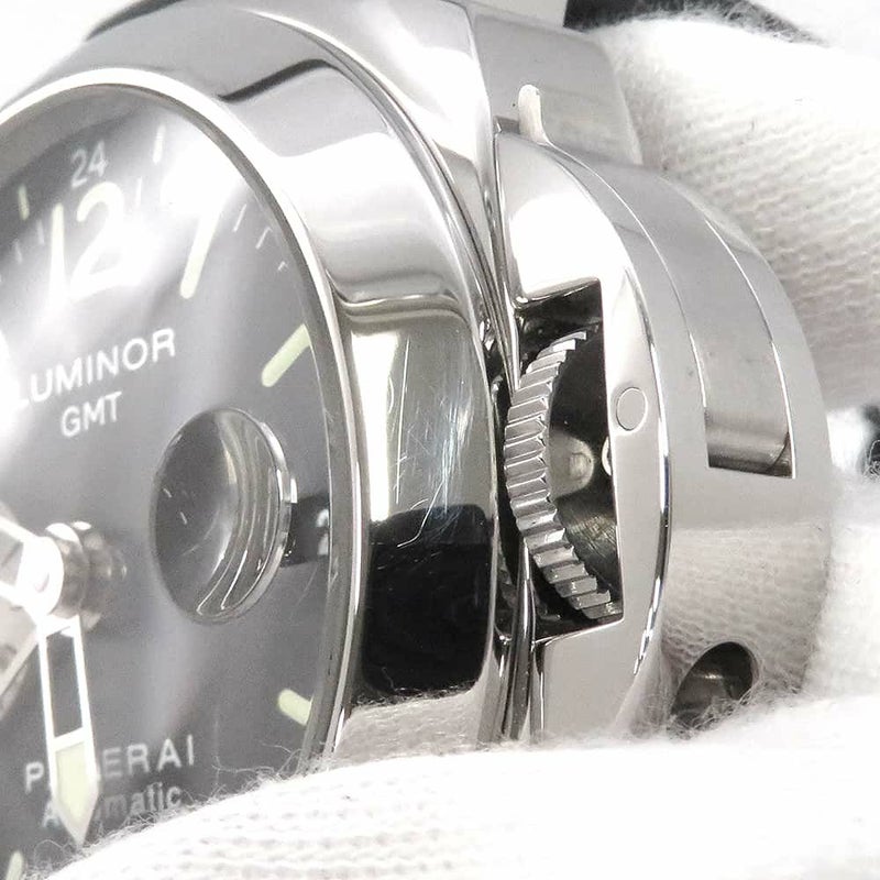 パネライ ルミノール GMT J番 PAM00088 PANERAI 腕時計 黒文字盤