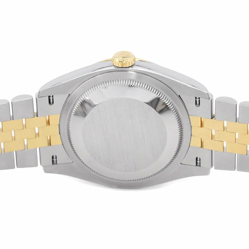 ロレックス デイトジャスト 36 SS/K18YG ゴールデンフルーテッドモチーフ文字盤 10Pダイヤ