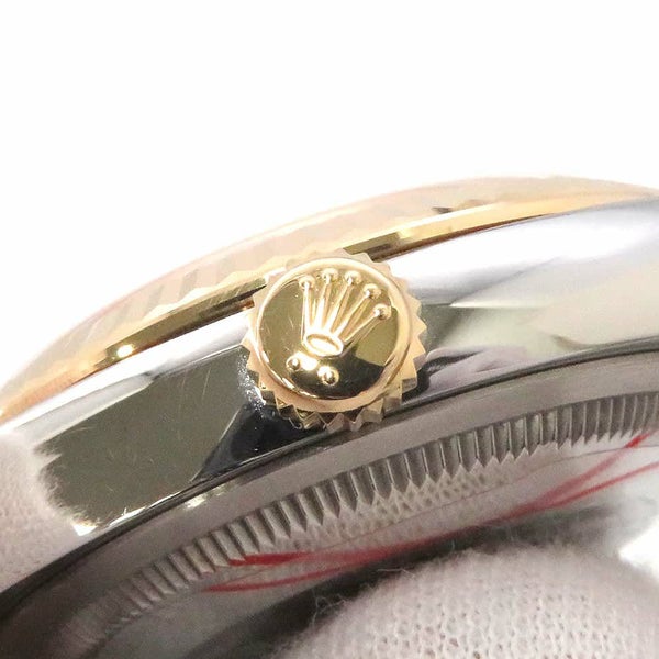 ロレックス デイトジャスト 36 SS/K18YG ゴールデンフルーテッドモチーフ文字盤 10Pダイヤ