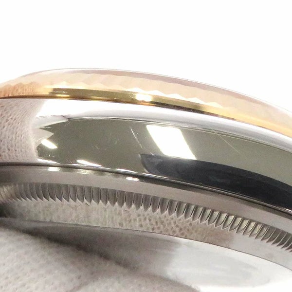 ロレックス デイトジャスト 36 SS/K18YG ゴールデンフルーテッドモチーフ文字盤 10Pダイヤ