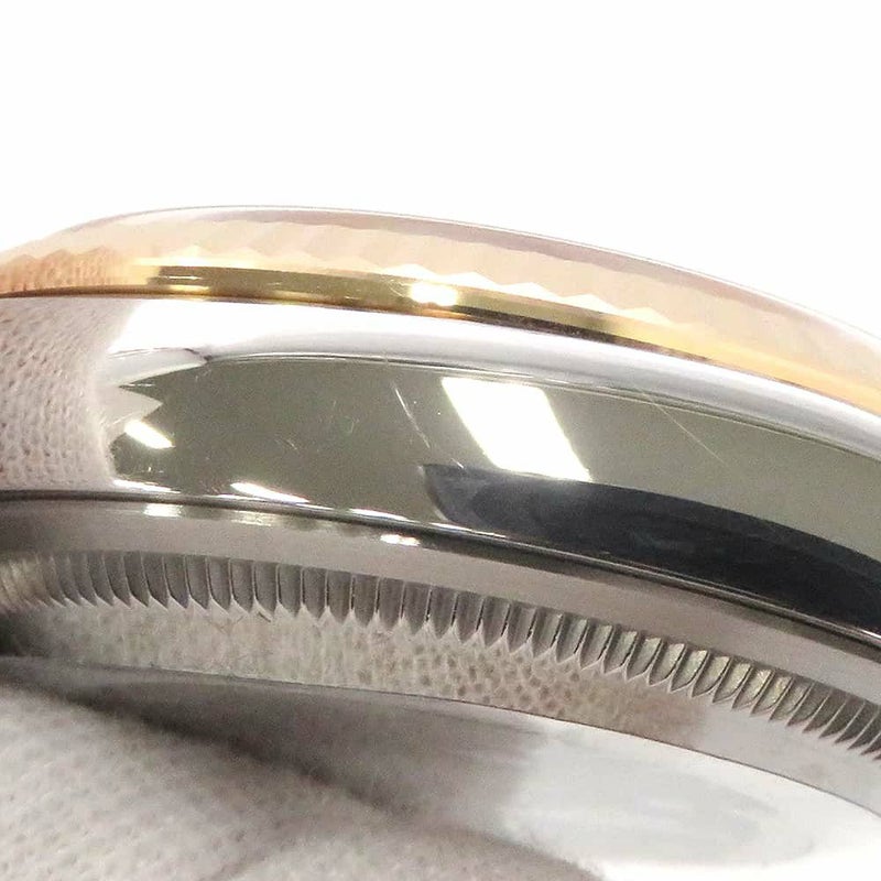 ロレックス デイトジャスト 36 SS/K18YG ゴールデンフルーテッドモチーフ文字盤 10Pダイヤ