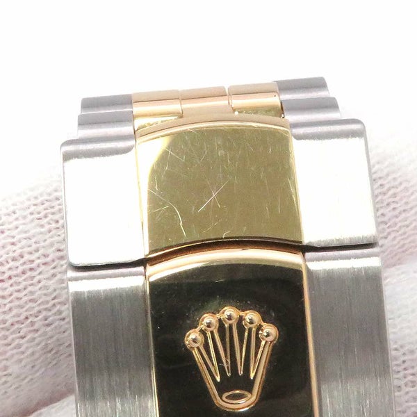 ロレックス デイトジャスト 36 SS/K18YG ゴールデンフルーテッドモチーフ文字盤 10Pダイヤ