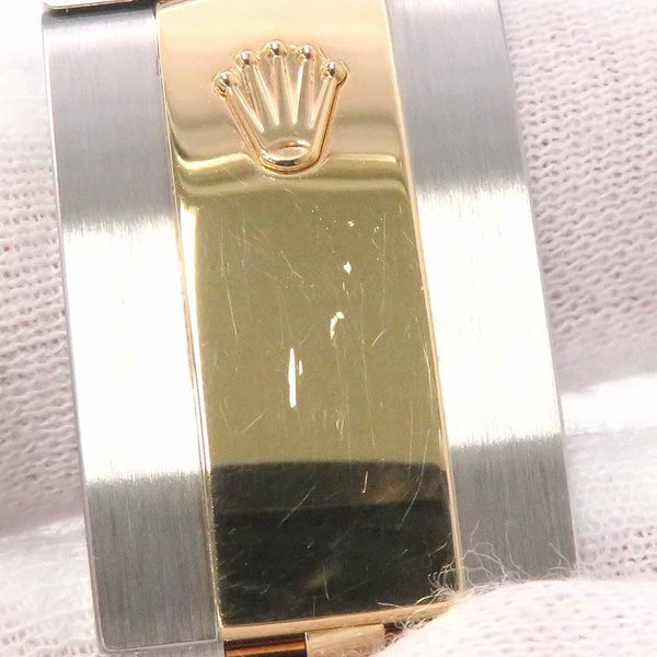 ロレックス デイトジャスト 36 SS/K18YG ゴールデンフルーテッドモチーフ文字盤 10Pダイヤ