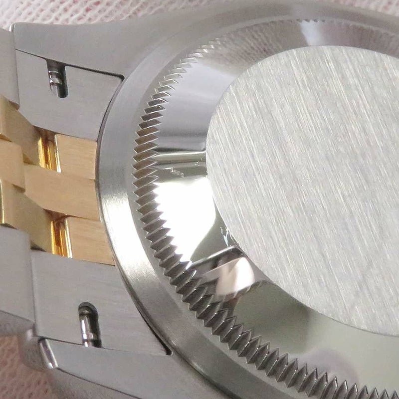 ロレックス デイトジャスト 36 SS/K18YG ゴールデンフルーテッドモチーフ文字盤 10Pダイヤ