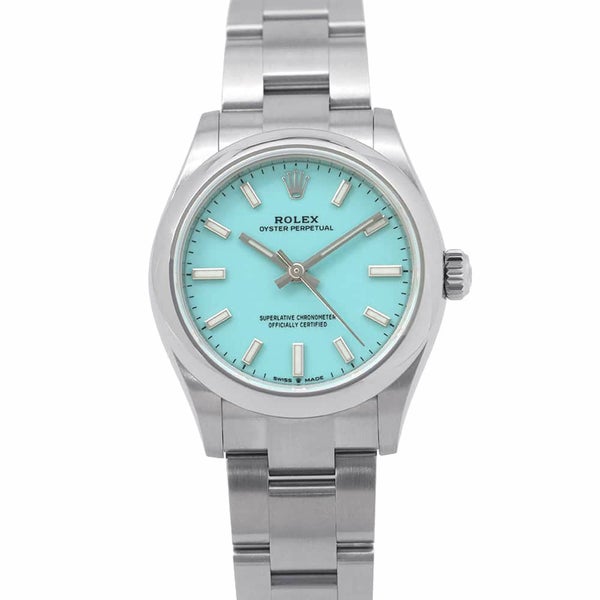 ロレックス オイスターパーペチュアル31 277200 ROLEX 腕時計 レディース ターコイズブルー文字盤