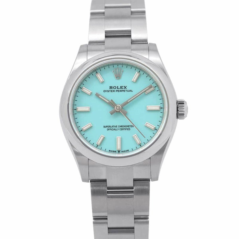 ロレックス オイスターパーペチュアル31 277200 ROLEX 腕時計 レディース ターコイズブルー文字盤