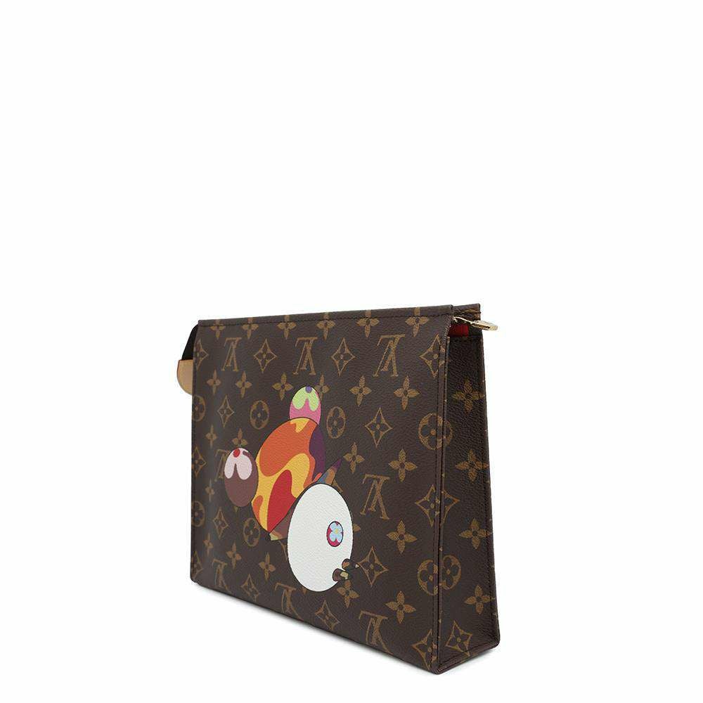 ルイヴィトン クラッチ モノグラム LV × TM トリオ・ポッシュ・トワレ