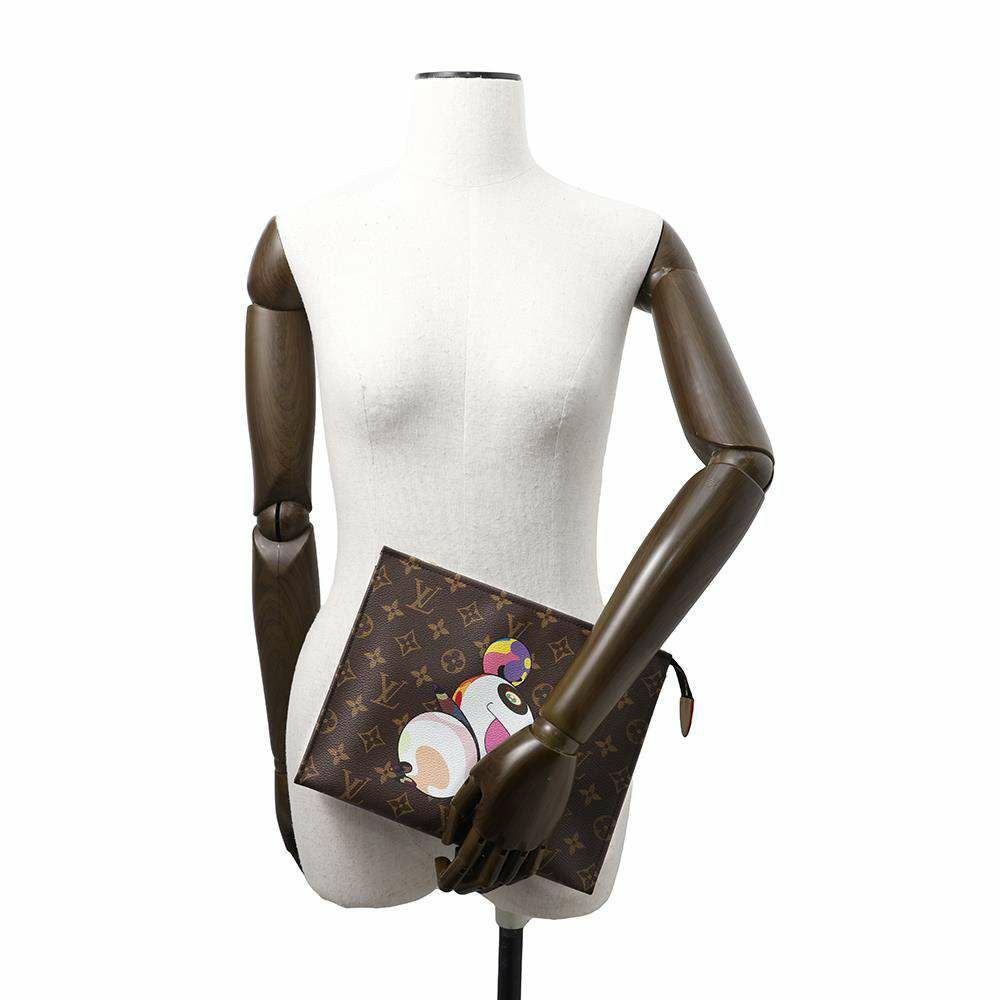 ルイヴィトン クラッチ モノグラム LV × TM トリオ・ポッシュ・トワレ