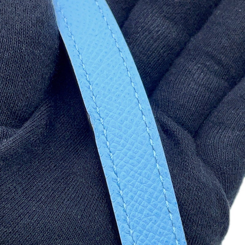 エルメス ハンドバッグ ケリー28 外縫い セレステ/ゴールド金具 エプソン Z刻印 ２wayショルダー セレスト