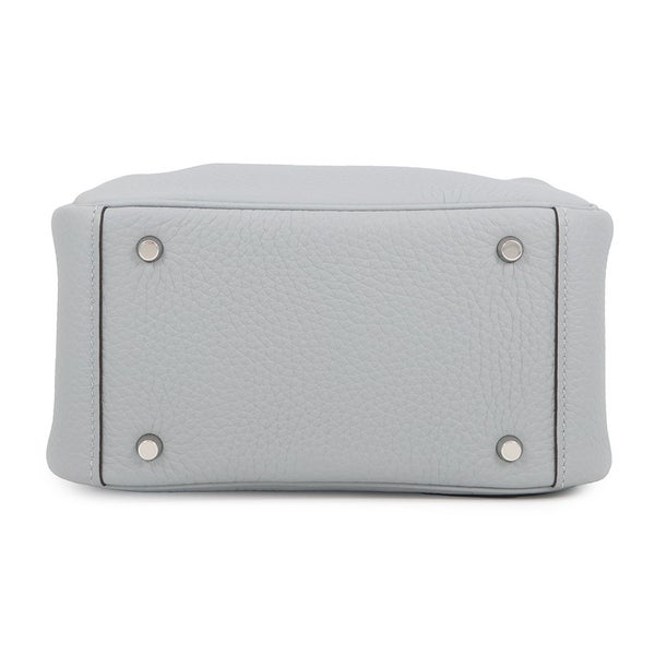 エルメス ハンドバッグ リンディ ミニ グリパンタン/シルバー金具 トリヨンクレマンス G刻印 HERMES 2wayショルダーバッグ