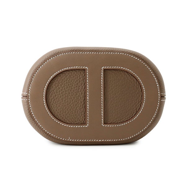 エルメス トートバッグ インザループ 18 エトゥープ/シルバー金具 トリヨンクレマンス/スイフト K刻印