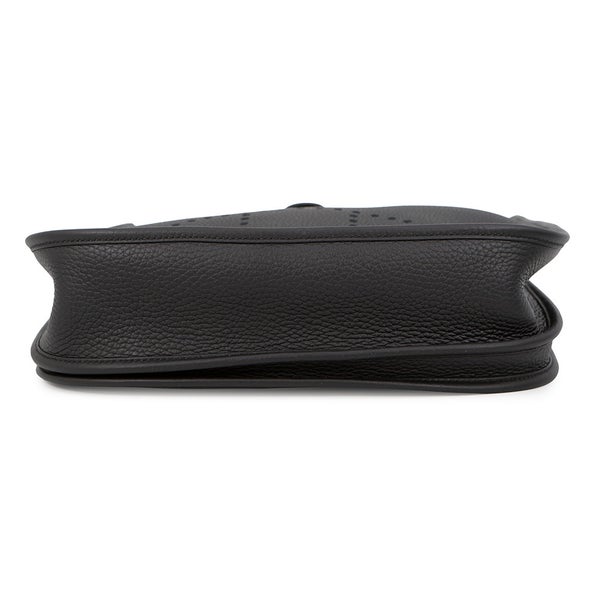 エルメス ショルダーバッグ エブリン3 PM ブラック/シルバー金具 トリヨンクレマンス G刻印 黒
