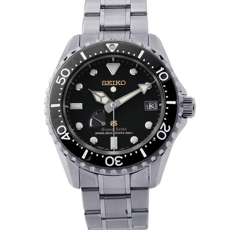 セイコー グランドセイコー スポーツコレクション マスターショップ限定 スプリングドライブ SBGA031 SEIKO 腕時計 黒文字盤