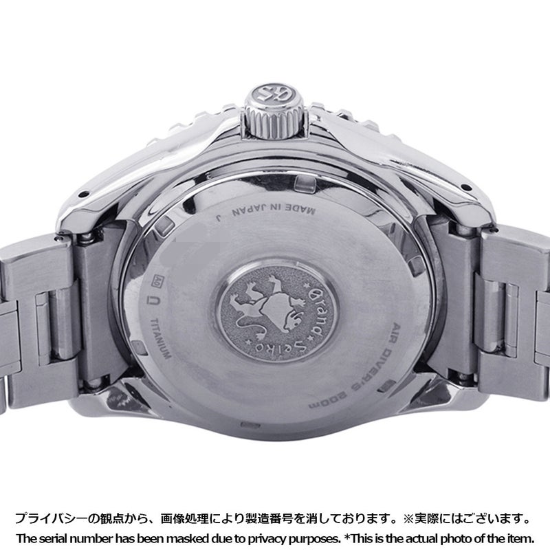 セイコー グランドセイコー スポーツコレクション マスターショップ限定 スプリングドライブ SBGA031 SEIKO 腕時計 黒文字盤