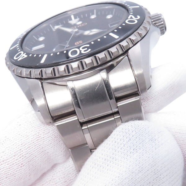 セイコー グランドセイコー スポーツコレクション マスターショップ限定 スプリングドライブ SBGA031 SEIKO 腕時計 黒文字盤